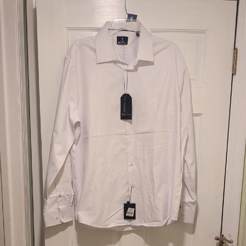 Ben Sherman Crisp White Dress Shirt
